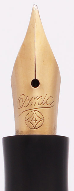Osmia 64 Fountain Pen (Late 1930s, Germany) - Piston Filler, Black